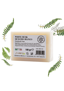 ORGANIC SOAP WHITE MUSK  100 gr