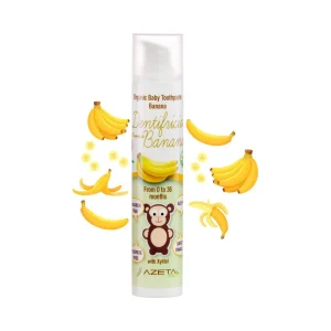 Azetabio Organic Baby Toothpaste Banana 0-36 months