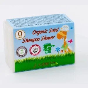 Azetabio Organic Solid Shampoo Shower – 80 washes